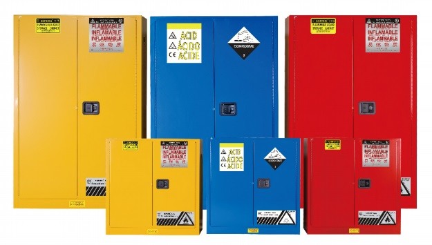Tủ chống cháy màu vàng LAB, tủ bảo quản 45gallon, tủ bảo quản hóa chất chất lỏng dễ cháy