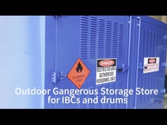 Chất chứa hóa chất ngoài trời