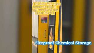 EN 14470-1 Tủ an toàn phòng cháy loại 90 của WUXIsuper tăng cường tuân thủ lưu trữ nguy hiểm