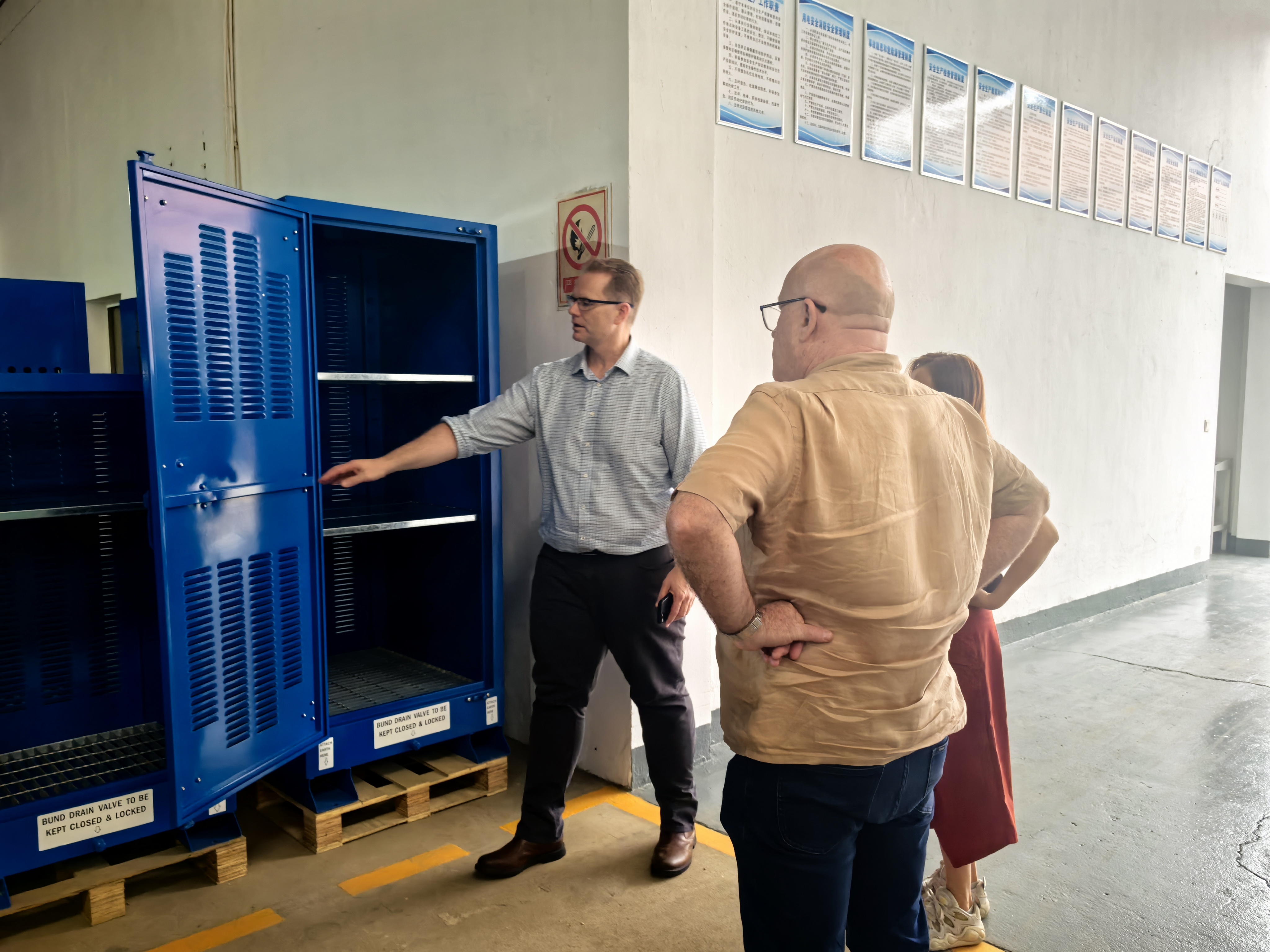 Blog công ty mới nhất về Công ty TNHH Australian Partner Super Security đến thăm nhà máy của chúng tôi để hợp tác chuyên sâu