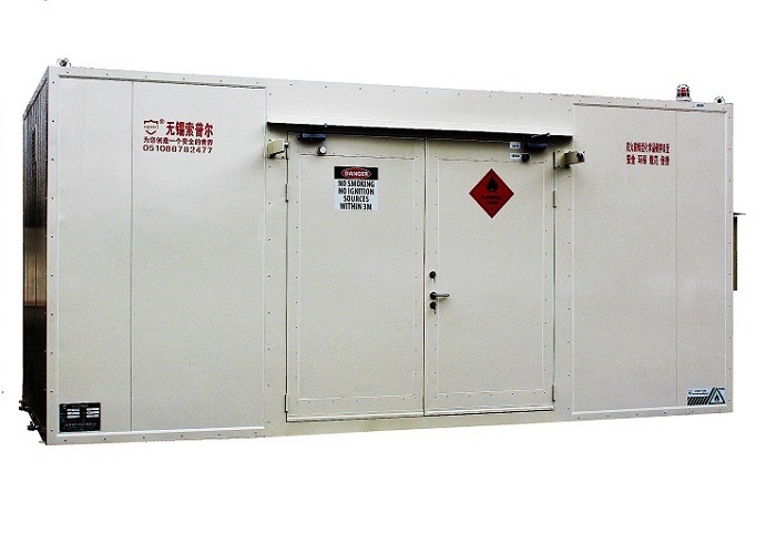 Blog công ty mới nhất về Các thùng chứa IBC và trống ngoài trời chống nổ chính thức ra mắt