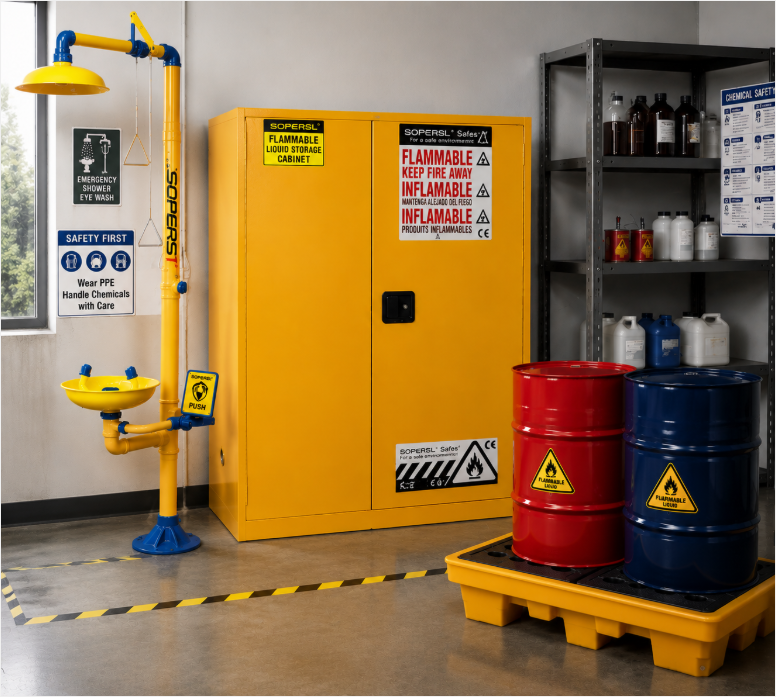 Blog công ty mới nhất về Từ các thiết bị cá nhân đến các hệ thống an toàn hoàn chỉnh: SUPER phát triển các giải pháp an toàn hóa học tích hợp