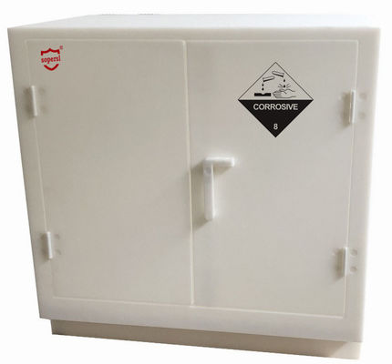 Mua Phòng thí nghiệm dung môi nhựa cửa hai tủ ăn mòn nhỏ axit polypropylene trắng sản xuất trực tuyến