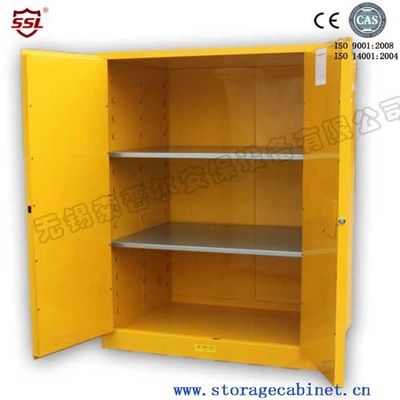 Mua 2 Door Vented Flammable Storage Cabinet Laboratory Locking Metal For Liquid Chemical sản xuất trực tuyến