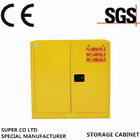 Steel Hazardous Chemical Drum Corrosive Storage Cabinet 3-point self-latching For Flammable Liquids
